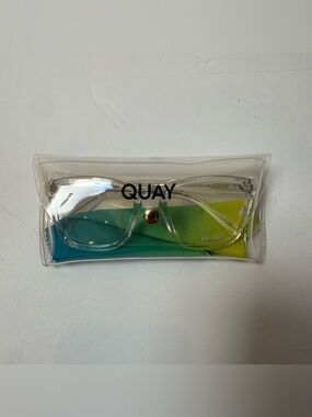QUAY Clear Blue Light Glasses
